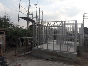Ground Floor Metal Structure Assembly House Project thumbnail