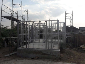 Ground Floor Metal Structure Assembly House Project thumbnail
