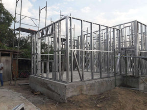 Ground Floor Metal Structure Assembly House Project thumbnail