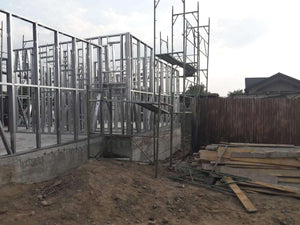 Ground Floor Metal Structure Assembly House Project thumbnail