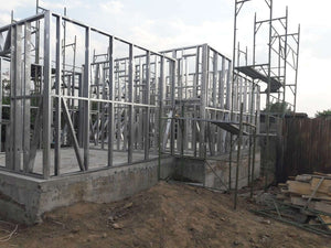 Ground Floor Metal Structure Assembly House Project thumbnail