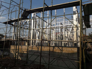Ground Floor Metal Structure Assembly House Project thumbnail