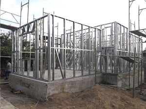 Ground Floor Metal Structure Assembly House Project thumbnail