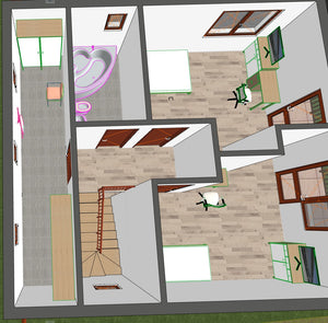 Ground Floor and 1-Story 137 sqm House in Braila County thumbnail