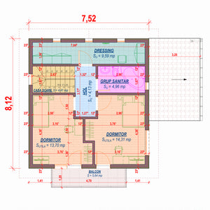 Ground Floor and 1-Story 137 sqm House in Braila County thumbnail