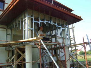 Exterior Scaffolding Construction Project in Brancoveanu art Style thumbnail