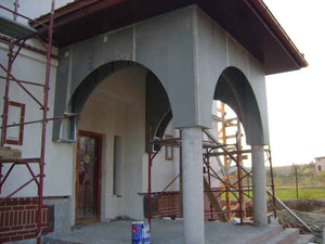 Exterior Scaffolding Construction Project in Brancoveanu art Style thumbnail