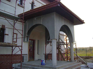 Exterior Scaffolding Construction Project in Brancoveanu art Style thumbnail