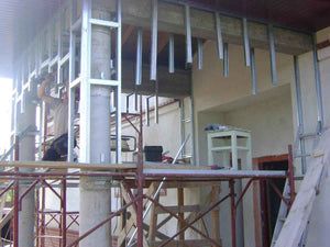 Exterior Scaffolding Construction Project in Brancoveanu art Style thumbnail