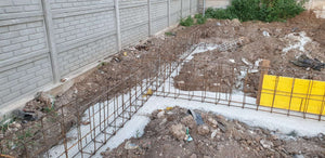240 sqm Hall Project, Reinforcement and Formwork for Foundation Beams thumbnail