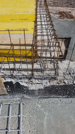 240 sqm Hall Project, Reinforcement and Formwork for Foundation Beams thumbnail