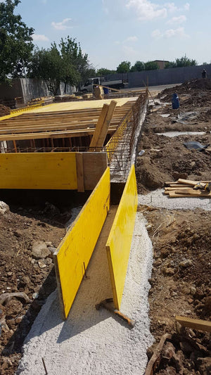 240 sqm Hall Project, Reinforcement and Formwork for Foundation Beams thumbnail