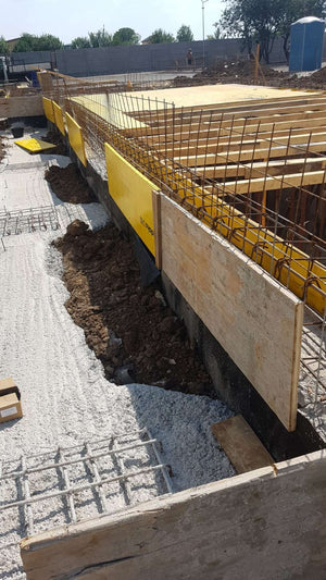 240 sqm Hall Project, Reinforcement and Formwork for Foundation Beams thumbnail
