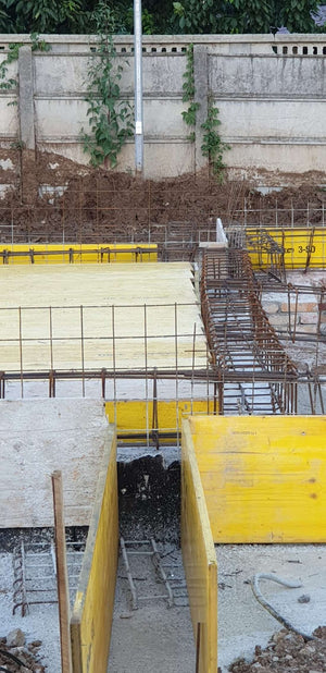 240 sqm Hall Project, Reinforcement and Formwork for Foundation Beams thumbnail