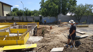 240 sqm Hall Project, Reinforcement and Formwork for Foundation Beams thumbnail