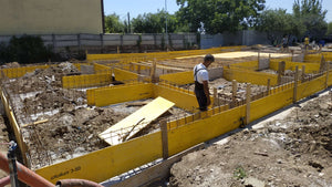 240 sqm Hall Project, Reinforcement and Formwork for Foundation Beams thumbnail