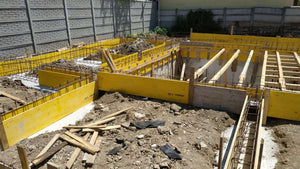 240 sqm Hall Project, Reinforcement and Formwork for Foundation Beams thumbnail
