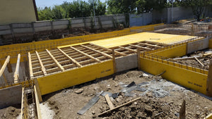 240 sqm Hall Project, Reinforcement and Formwork for Foundation Beams thumbnail