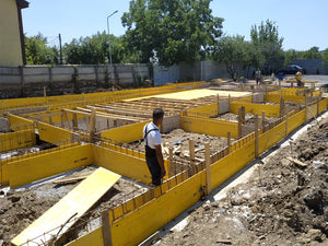 240 sqm Hall Project, Reinforcement and Formwork for Foundation Beams thumbnail