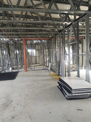 240 sqm Metal Hall Project in Bucharest, Underfloor Heating Installation thumbnail