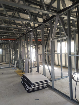 240 sqm Metal Hall Project in Bucharest, Underfloor Heating Installation thumbnail