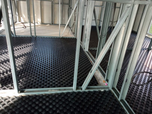240 sqm Metal Hall Project in Bucharest, Underfloor Heating Installation thumbnail