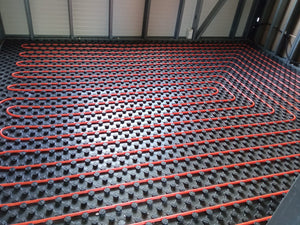 240 sqm Metal Hall Project in Bucharest, Underfloor Heating Installation thumbnail