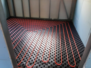 240 sqm Metal Hall Project in Bucharest, Underfloor Heating Installation thumbnail