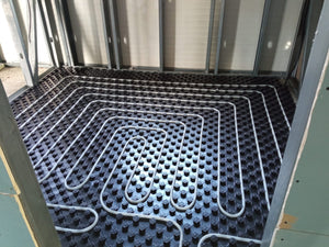 240 sqm Metal Hall Project in Bucharest, Underfloor Heating Installation thumbnail