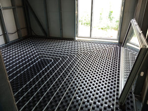 240 sqm Metal Hall Project in Bucharest, Underfloor Heating Installation thumbnail