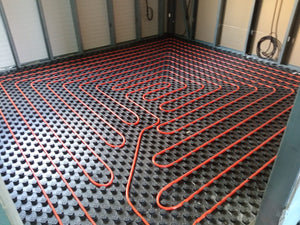 240 sqm Metal Hall Project in Bucharest, Underfloor Heating Installation thumbnail