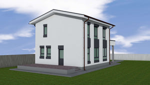 Two-Story 161 sqm House Design in Constanta thumbnail