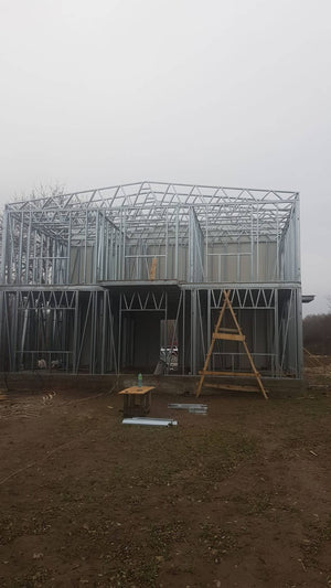 Metal Warehouse Building Design with Offices in Ilfov thumbnail