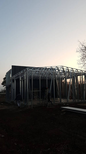 Metal Warehouse Building Design with Offices in Ilfov thumbnail