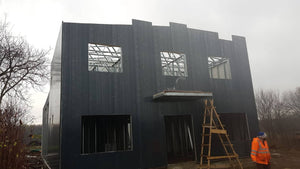 Metal Warehouse Building Design with Offices in Ilfov thumbnail