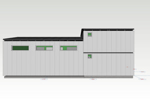 Metal Warehouse Building Design with Offices in Ilfov thumbnail
