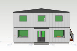 Metal Warehouse Building Design with Offices in Ilfov thumbnail