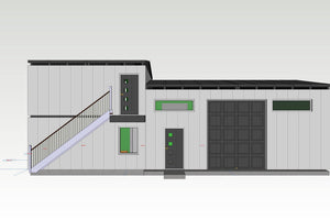 Metal Warehouse Building Design with Offices in Ilfov thumbnail
