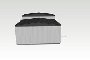 Metal Warehouse Building Design with Offices in Ilfov thumbnail