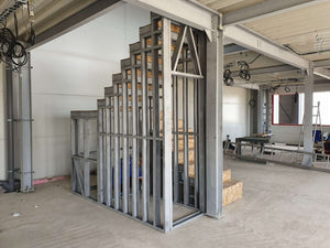 Design and Construction of a Two-Ramp Metal Staircase with Landing thumbnail