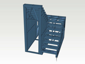 Design and Construction of a Two-Ramp Metal Staircase with Landing thumbnail