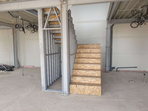 Design and Construction of a Two-Ramp Metal Staircase with Landing thumbnail