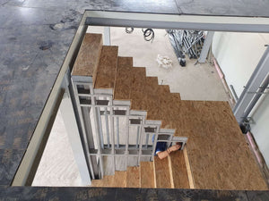 Design and Construction of a Two-Ramp Metal Staircase with Landing thumbnail