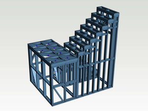 Design and Construction of a Two-Ramp Metal Staircase with Landing thumbnail