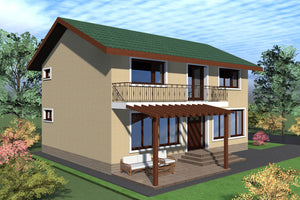 2-Story 204 sqm House Model near Bucharest
 thumbnail