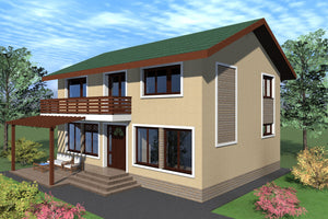 2-Story 204 sqm House Model near Bucharest
 thumbnail