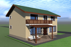 2-Story 204 sqm House Model near Bucharest
 thumbnail
