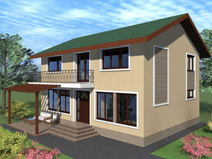 2-Story 204 sqm House Model near Bucharest
 thumbnail