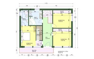 2-Story 204 sqm House Model near Bucharest
 thumbnail