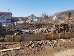 Excavation for Concrete and Wood Fence Foundation GA04 thumbnail
